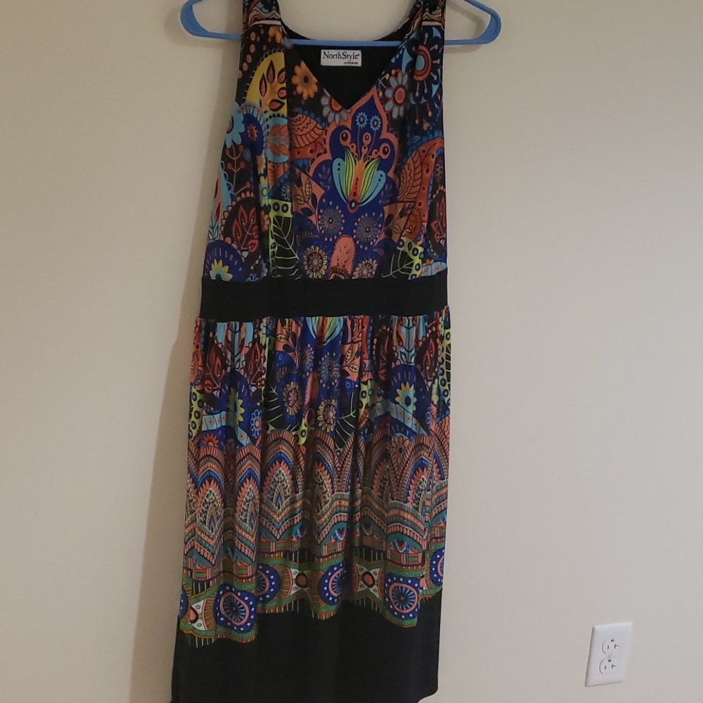Lightweight, colorful, pasley dress
